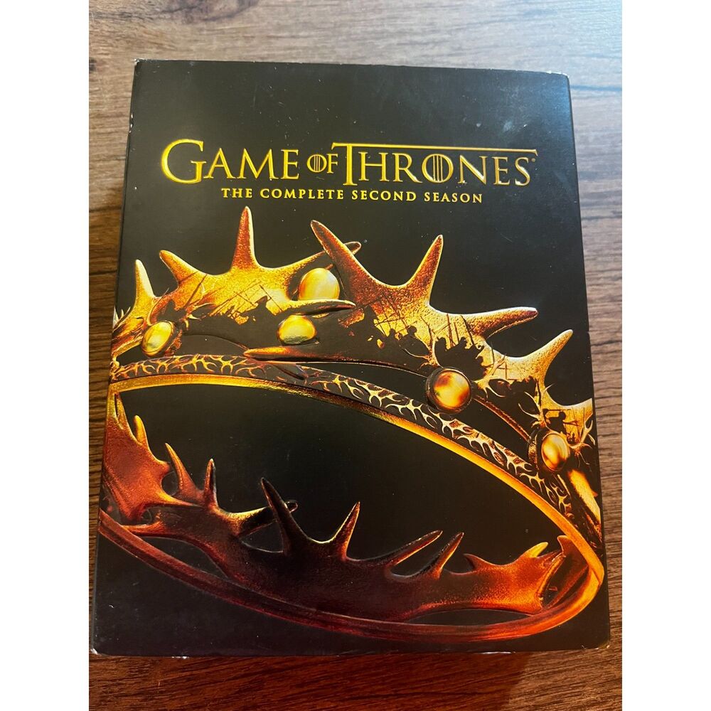 Game of Thrones The Complete Second Season DVD 5-Disc Set HBO 2013
